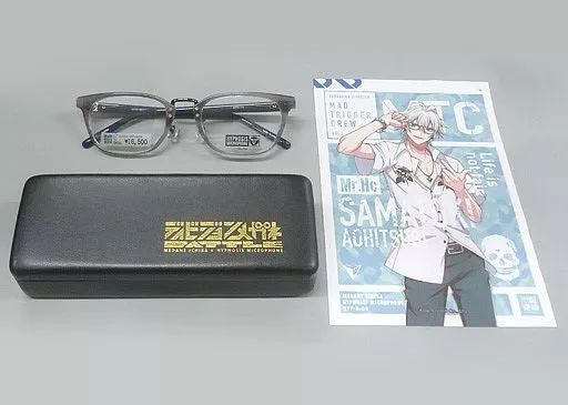 ヒプノシスマイク 眼鏡市場 碧棺左馬刻モデル ディビジョンメガネ