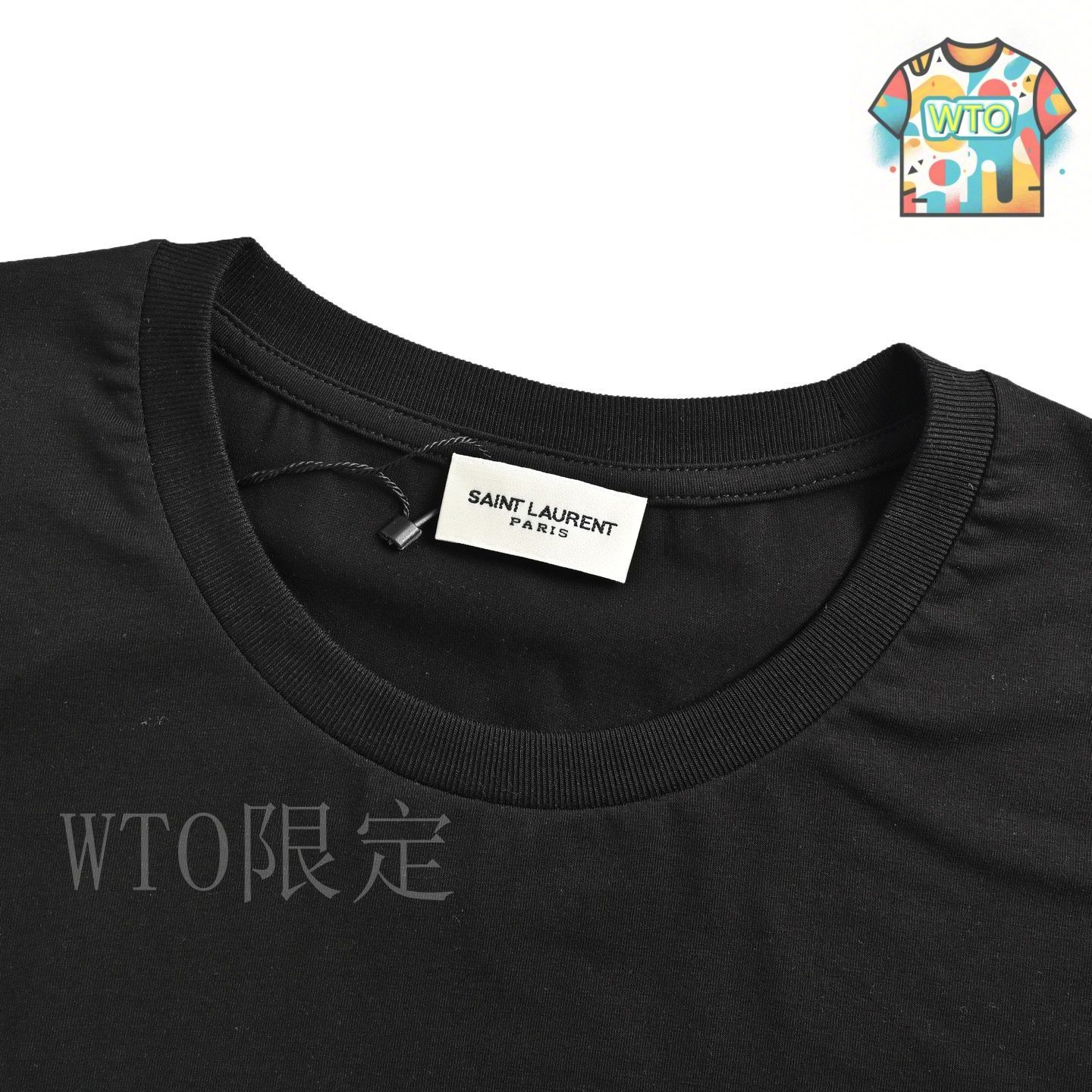 今日特価】胸元ロゴ刺繍 T シャツ / Chest Logo Embroidery Tee