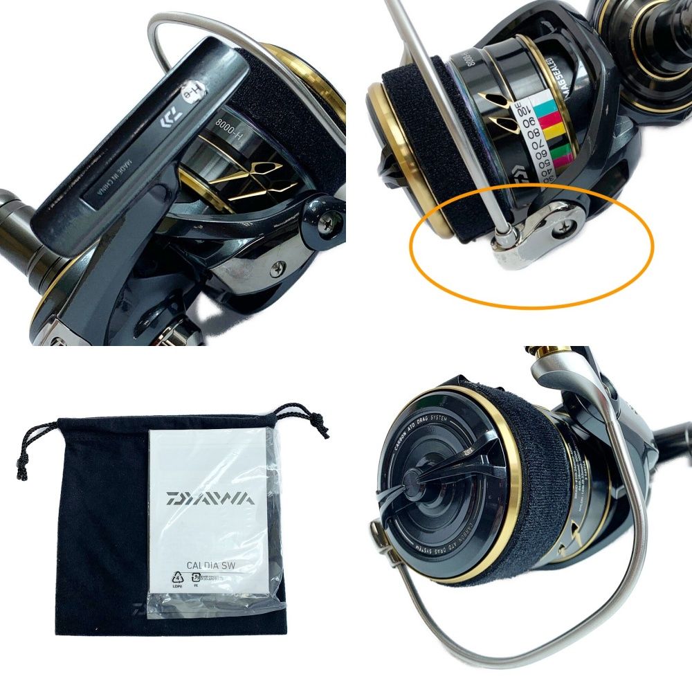 DAIWA ダイワ 22 カルディアSW 8000-H スピニングリール 165764 - メルカリ