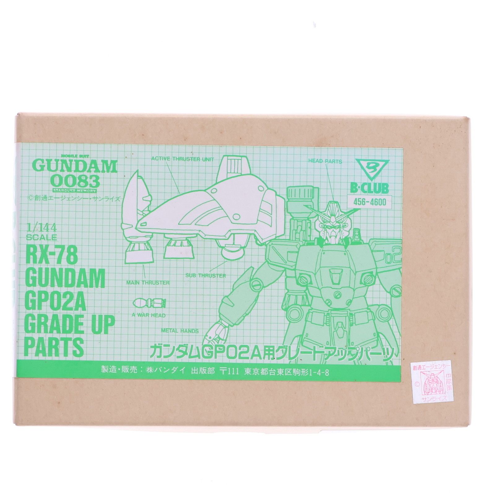 1/144 RX-78 GP02A ガンダム試作2号機(サイサリス)用 グレードアップ