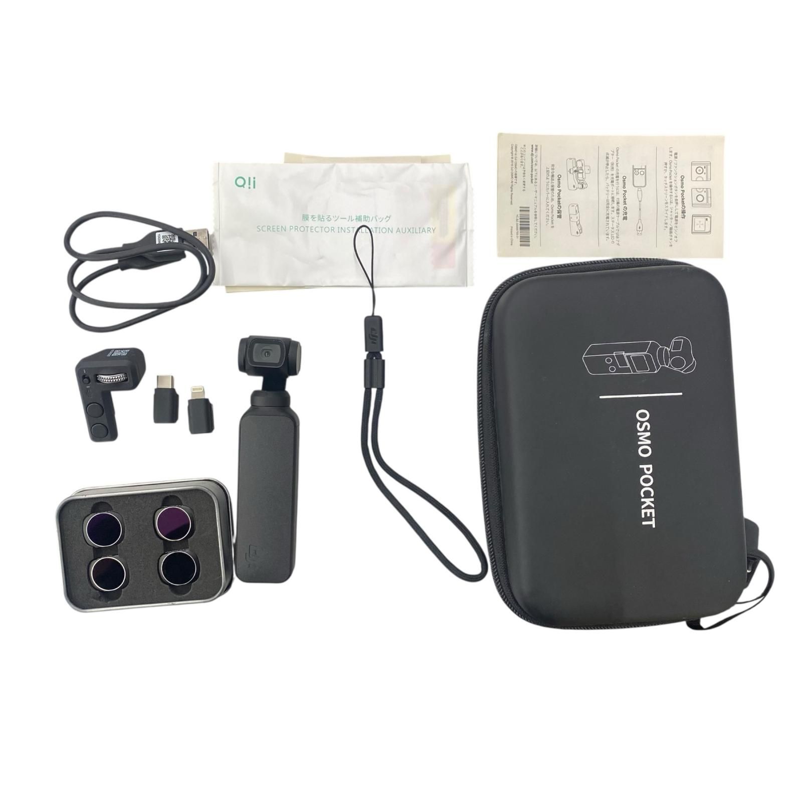 186000 現状品 DJI Osmo Pocket ハンドヘルドカメラ OT110 ブラック