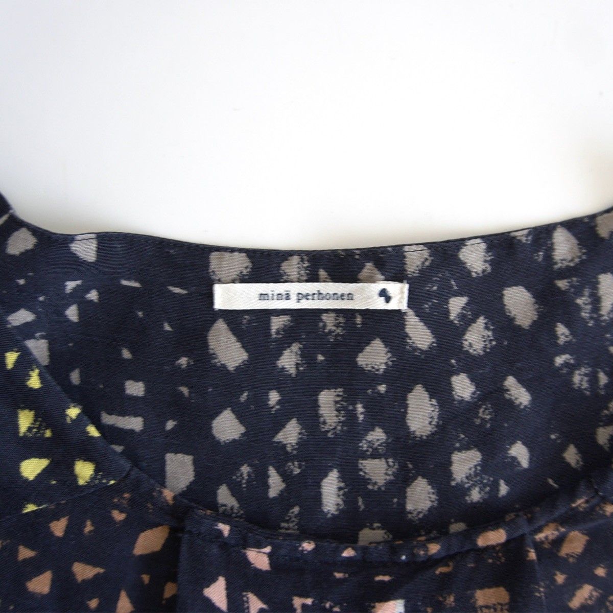 極美品】mina perhonen【before ブラウス】38 ミナペルホネン 25090613  