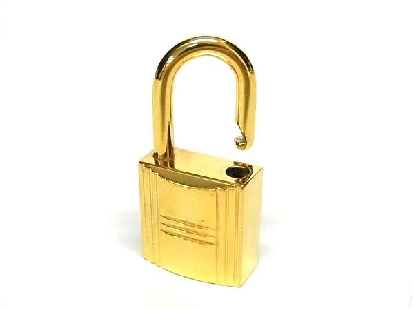 □極美品□ HERMES エルメス カデナ 南京錠 パドロック 104 鍵 キー