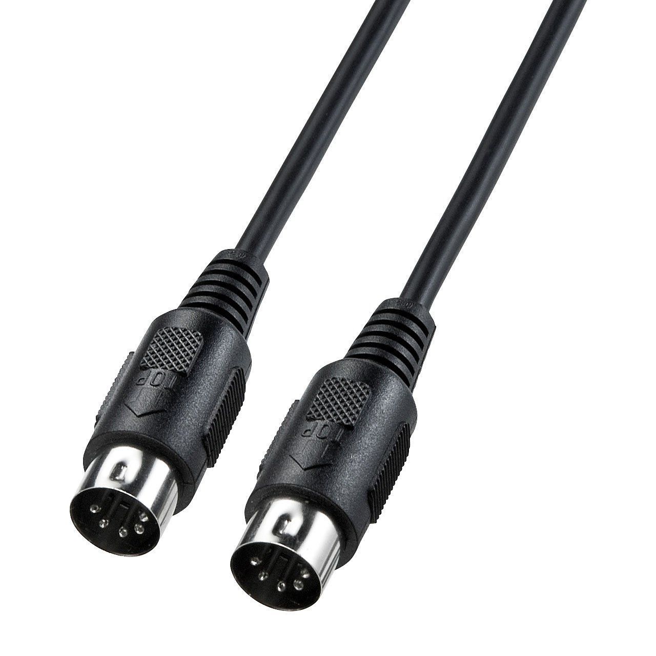 商品 DIN5pinオス-DIN5pinオス MIDIケーブル 1.8m ブラック サンワサプライ KB-MID01-18K