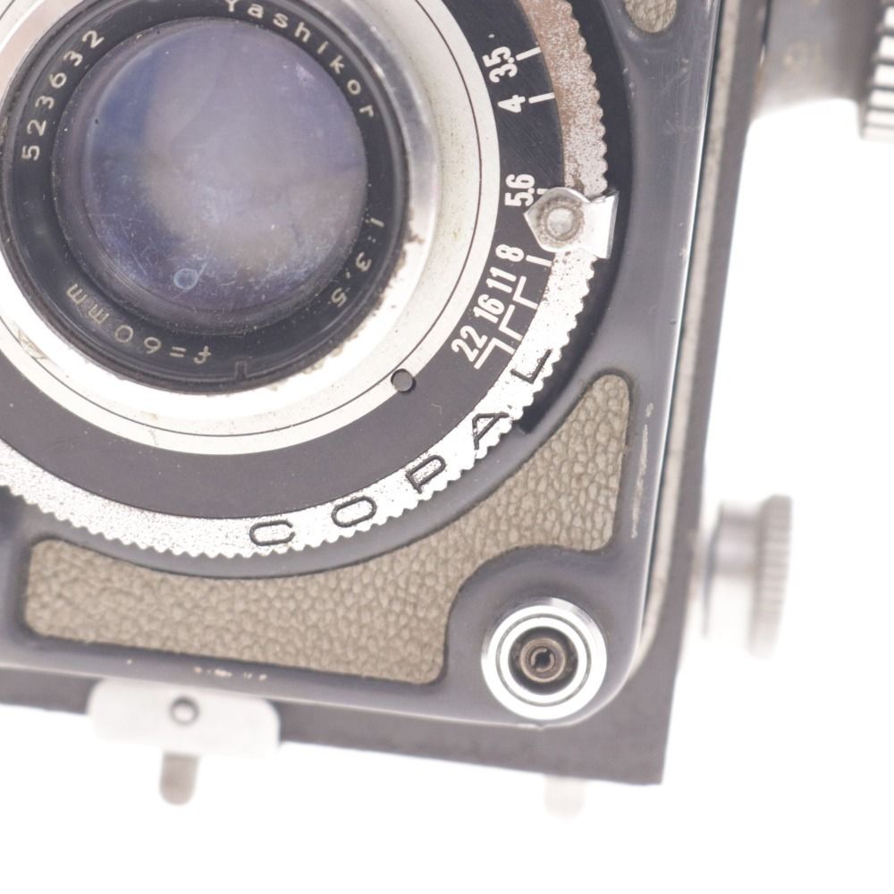□ ヤシカ Yashica-44 二眼レフ フィルムカメラ カメラ 60mm F3