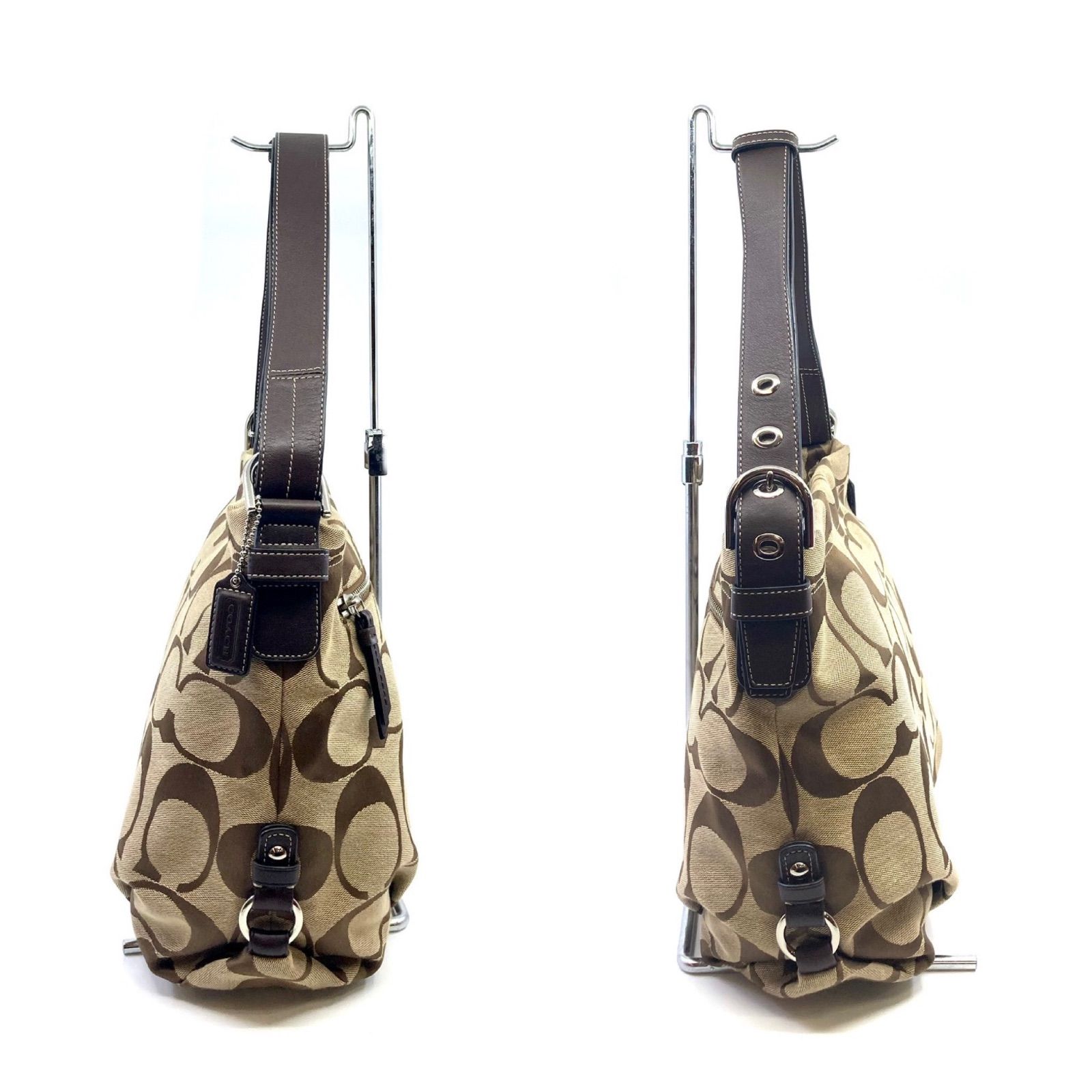 美品 COACH コーチ シグネチャー ショルダーバッグ F15067 - メルカリ