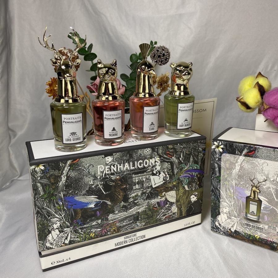 新品、PENHALIGON'S ペンハリガン セット 4個組 30mlフレグランス 香水