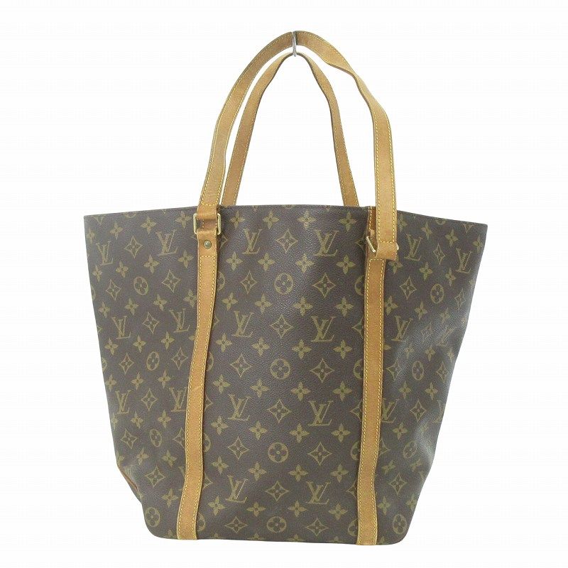 ルイヴィトン LOUIS VUITTON モノグラム サックショッピング トート 