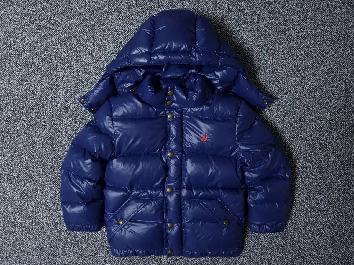 120 ポロ キッズ ダックダウン プファー ダウン