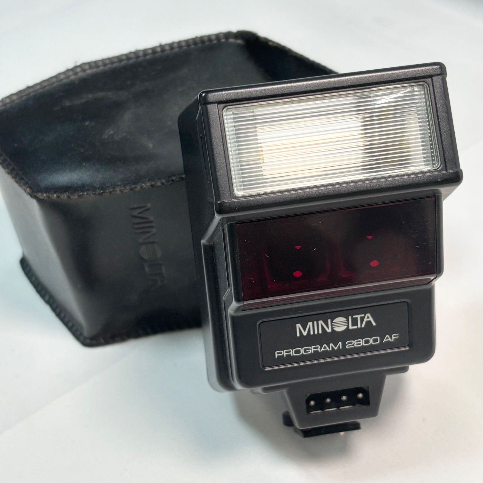 ミノルタ PROGRAM 2800AF 送料無料】MINOLTA/ミノルタ/PROGRAM 2800 AF/ストロボ