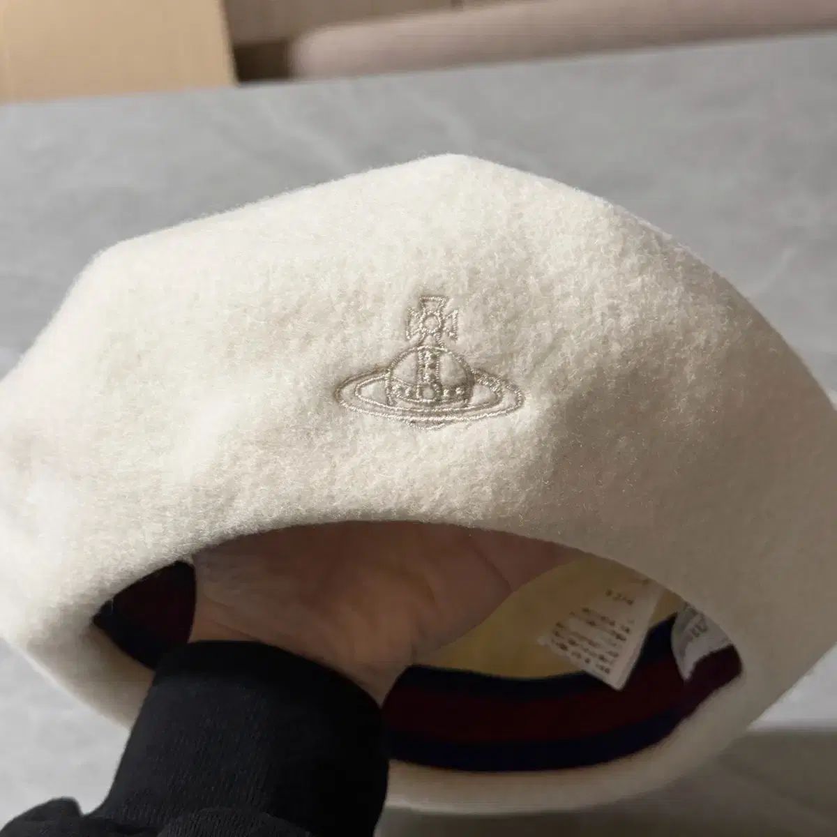 Vivienne Westwood ヴィヴィアン ウエストウッド ベレー帽 オフホワイト カラー