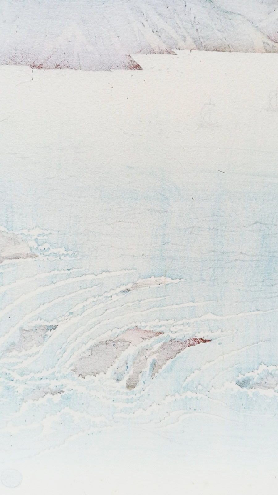 【復刻版画】安藤広重「阿波鳴門風景」３枚綴り　手刷複製木版画　☆送料無料☆ 復刻版画】安藤広重「阿波鳴門風景」3枚綴り 手刷複製木版画