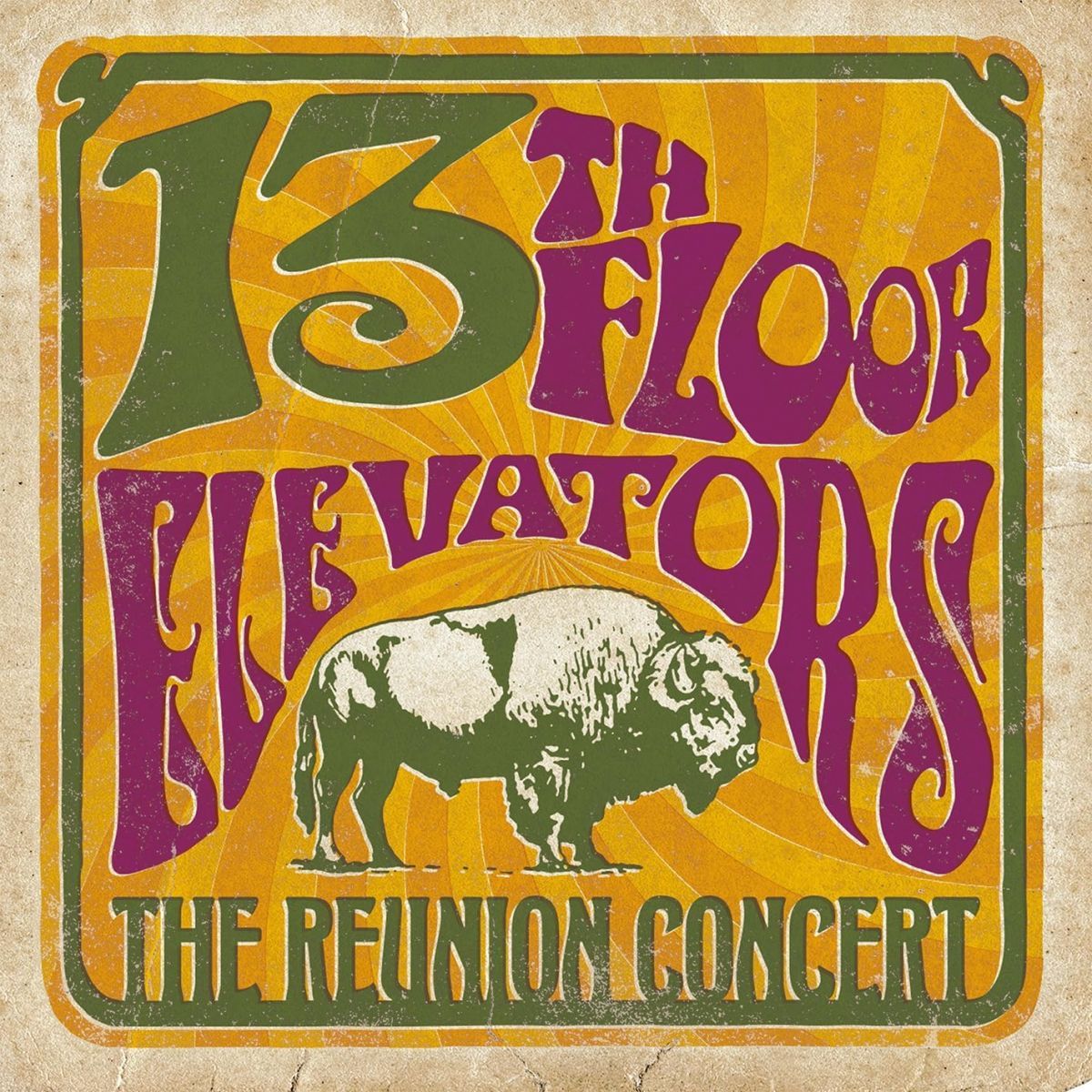 英2LP 13th Floor Elevators Reunion Concert BDL001LP BLUE DAY |00520