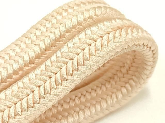 平和屋着物● 上 有職組紐道明 帯締め 冠組 洗柿色 宮内庁御用 国立博物館御用 東京芸術大学御用 AABB7032ay