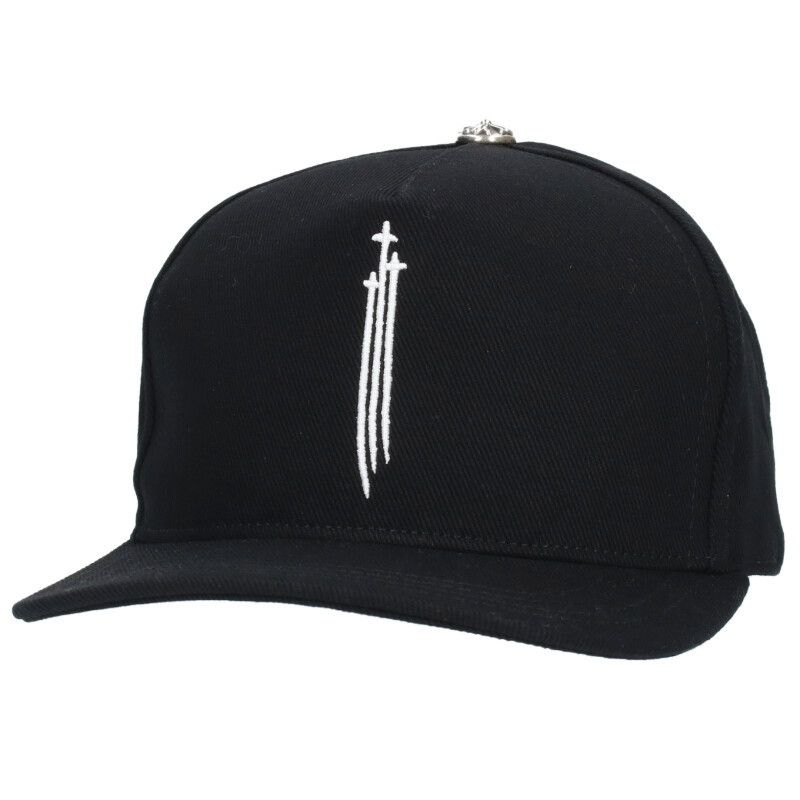 クロムハーツ TRUCKER CAP/デニムトラッカー RS3クロス刺繍