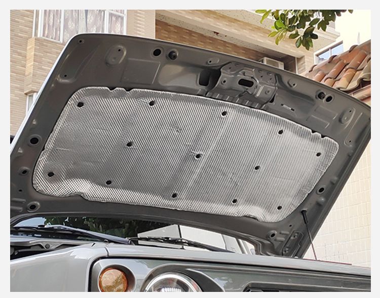 2019-2025年式ジムニーJB74用エンジンフード遮熱 防音マット