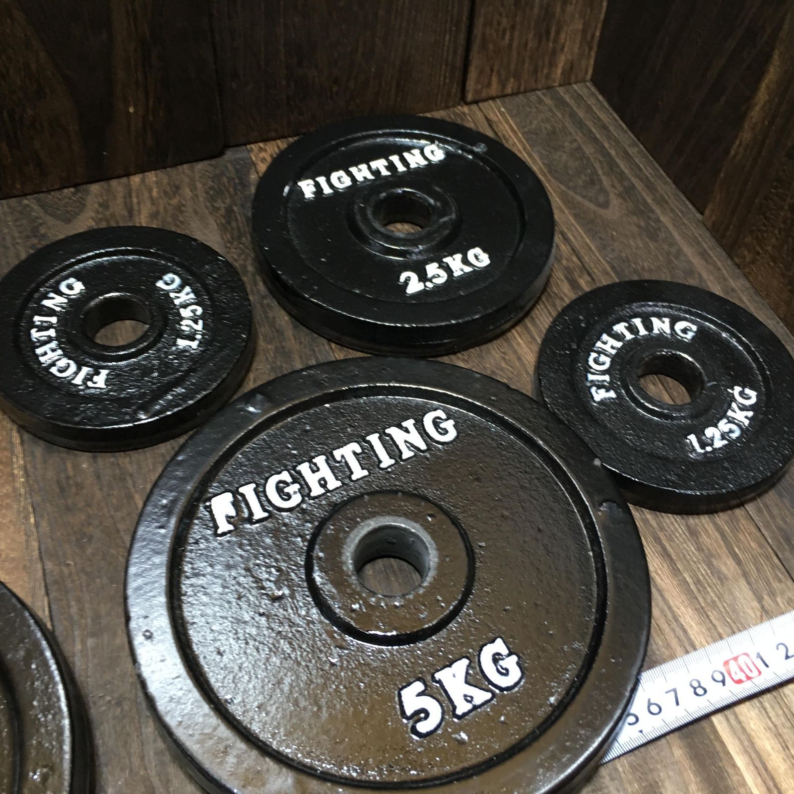 FIGHTING ROAD ダンベルプレート 1.25kg 2.5kg 5kg 合計 17.5kg