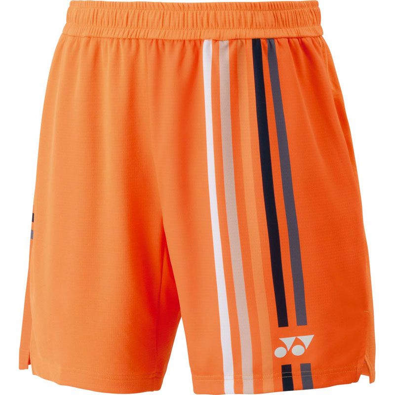 YONEX ヨネックス メンズニットハーフパンツ バドミントン ゲームパンツ 15205-752 ハイオレンジ