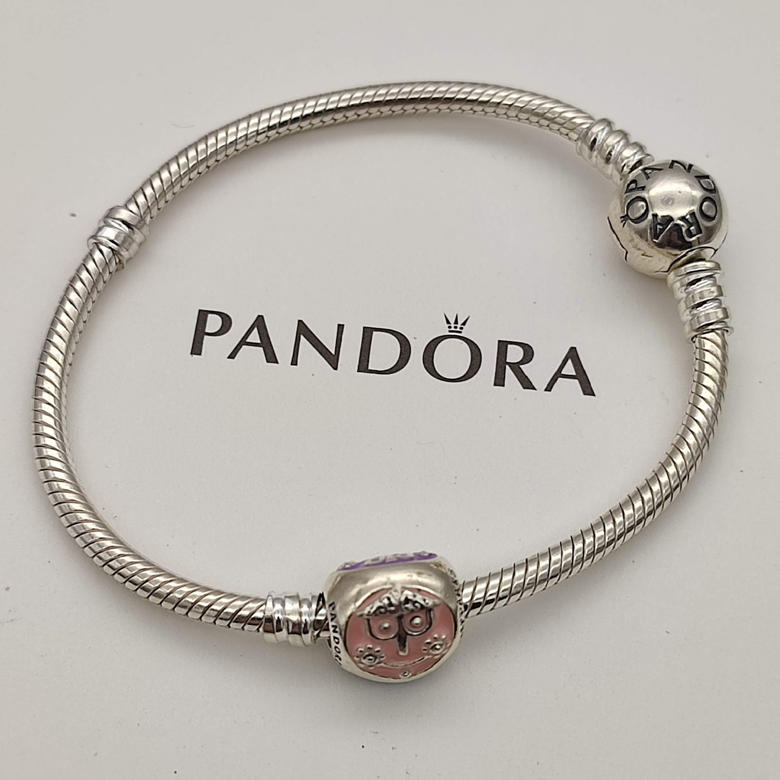 パンドラ Pandora ミッキーマウス チャーム ブレスレット White