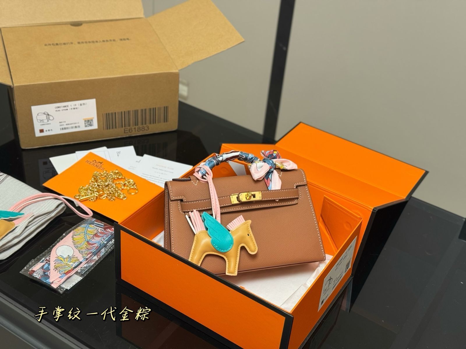 今日 Herm?s Kelly 1st Generation エルメス ケリー ファーストジェネレーション 頭層牛皮 バッグ 22×13cm -WTO輸入