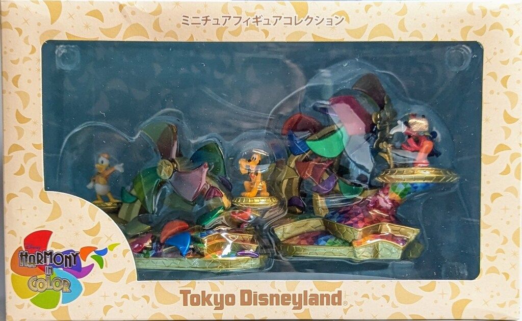 東京ディズニーリゾート ミニチュアフィギュアコレクション HARMONY IN COLOR フロート 40周年