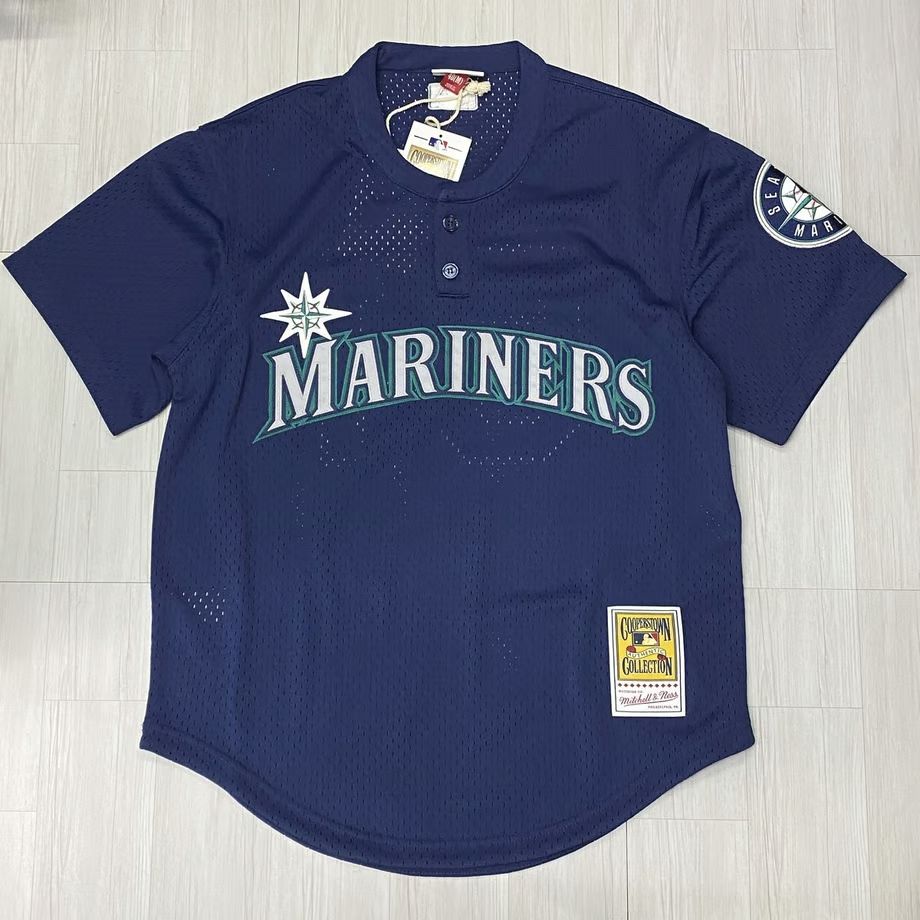 Mitchell-Ness ミッチェル-ネス MLB イチロー 51 Mariners シアトルマリナーズ BPジャージ