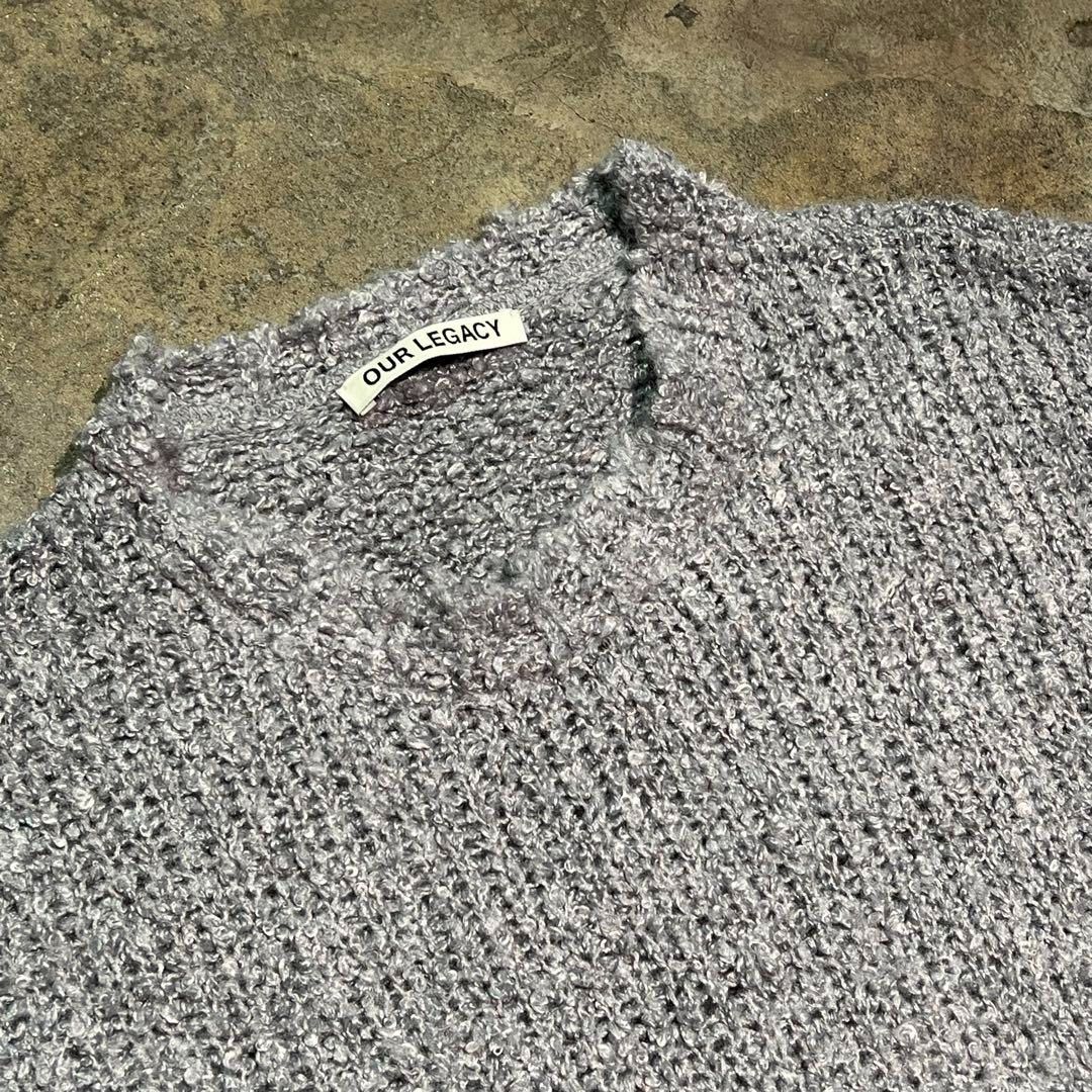 OUR LEGACY アワーレガシー POPOVER ROUNDNECK GREY BOUCLE OUR LEGACY アワーレガシー POPOVER ROUNDNECK GREY BOUCLE