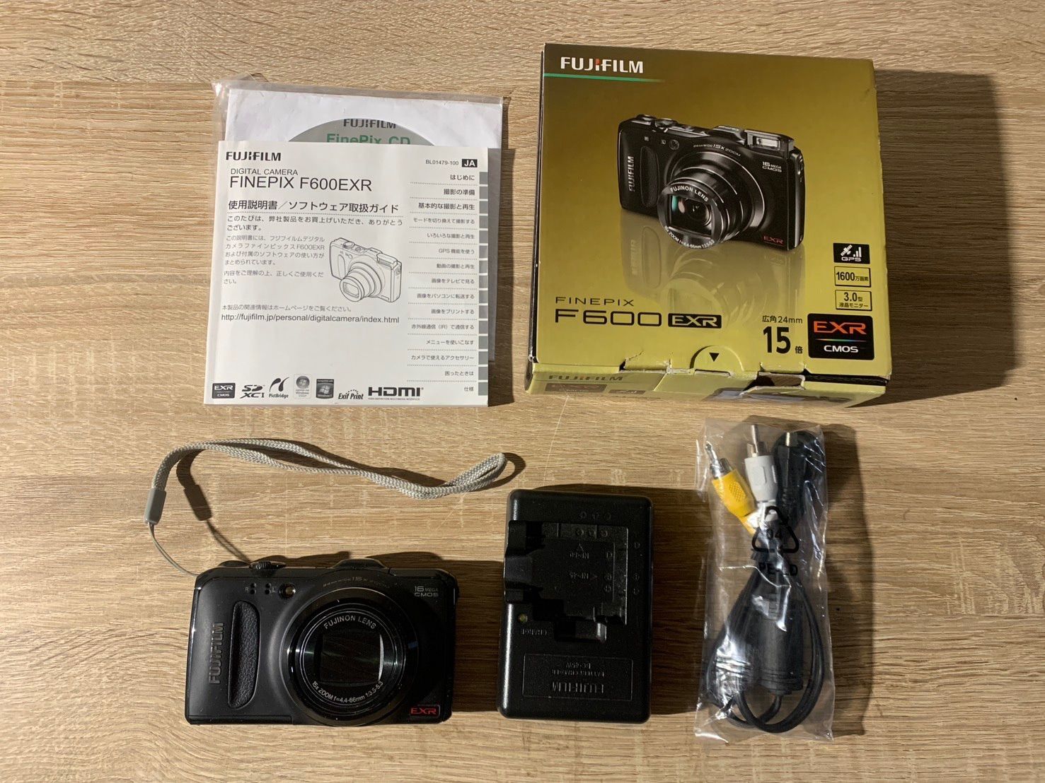 6154 FUJIFILM フジフイルム FINEPIX F600EXR ブラック ジャンク品