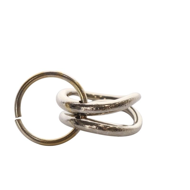 シャルロットシェネ Charlotte Chesnais 指輪 リング 2連 925SV 13号