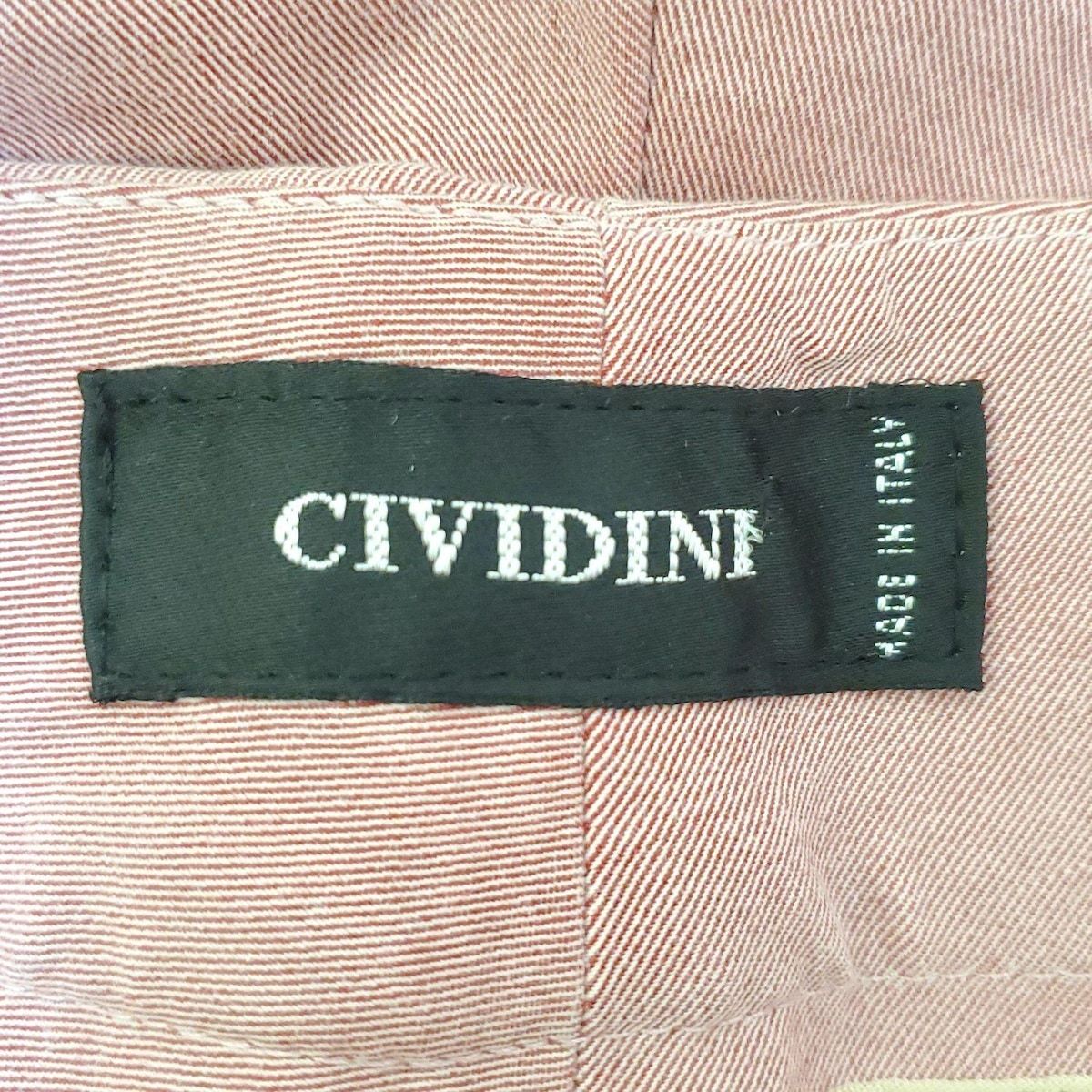 CIVIDINI チヴィディーニ パンツ サイズ48 XL レディース - ピンク フルレングス DECORATOM_COM_BR