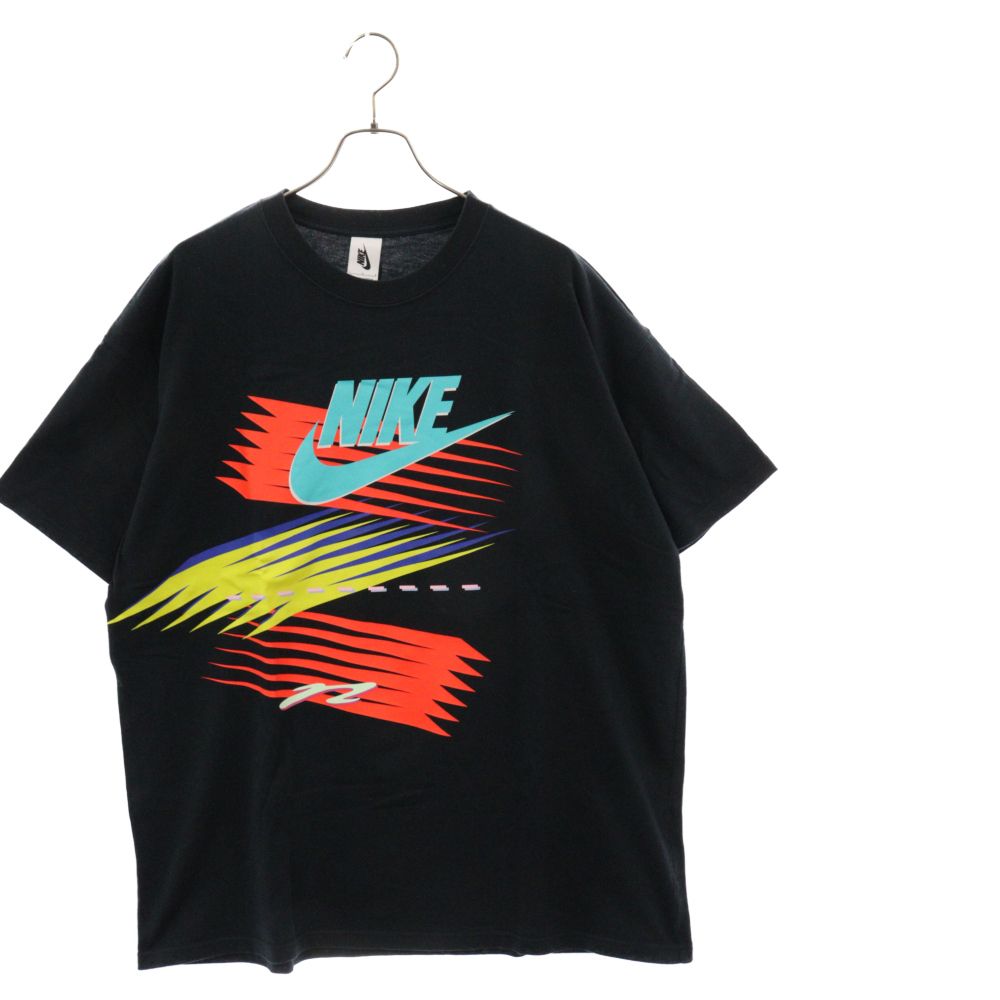 NIKE (ナイキ) × Atmos NRG S/S Tee × アトモス ロゴグラフィックプリント 半袖Tシャツ カットソー ブラック CI3197-010