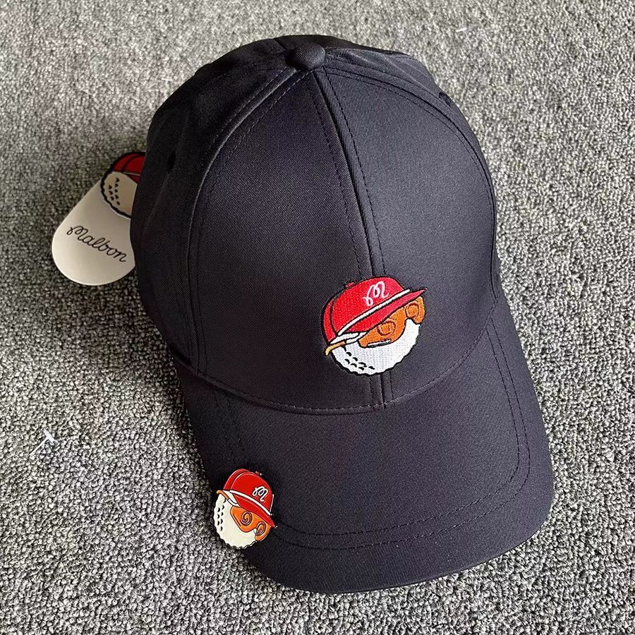 1個】MALBON GOLF ゴルフキャップ マーカー付 4色展開 - メルカリ