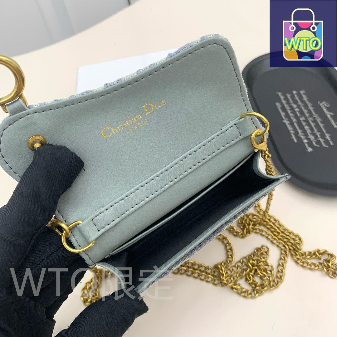 今日特価】Dior ディオール サドル シリーズ ウォレット
