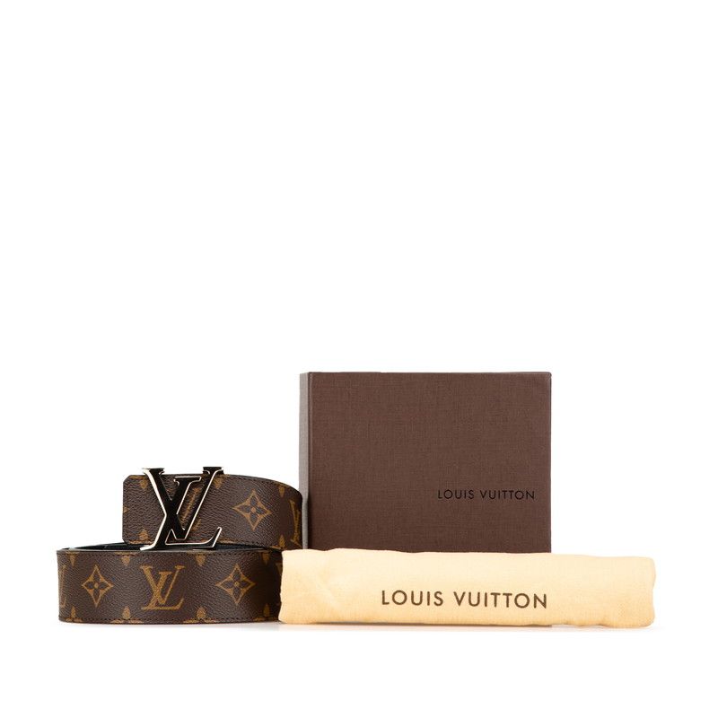 ルイ ヴィトン モノグラム サンチュール LV イニシアル ベルト 90/36