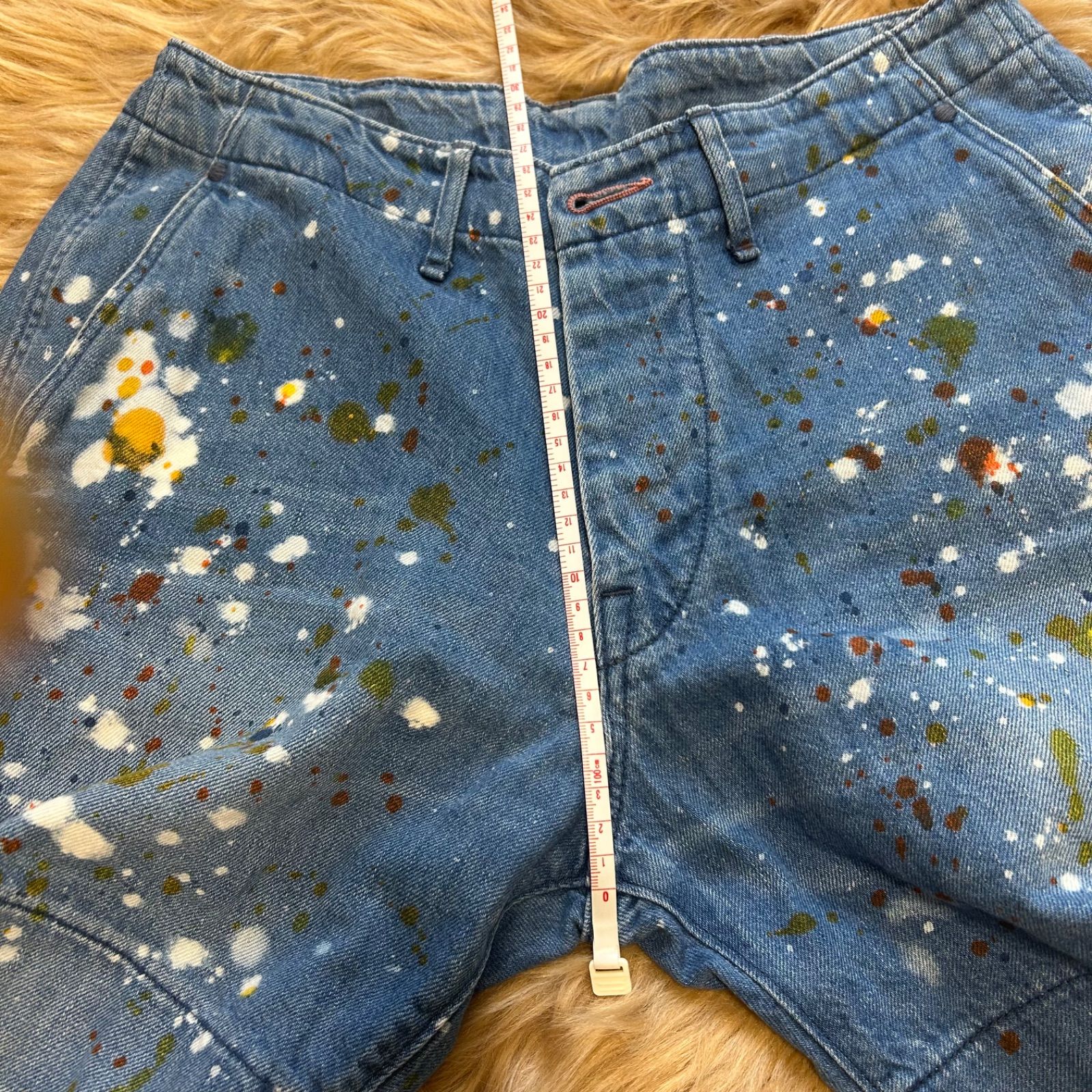 BRU NA BOINNE ブルーナボイン ペイント ハーフパンツ size00