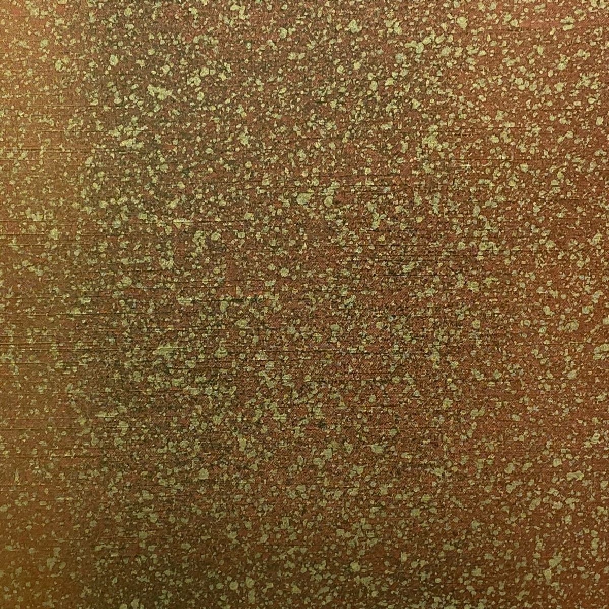 袋帯 名品 証紙 関西仕立て 幾何学模様 金彩 ぼかし 茶色 全通 正絹