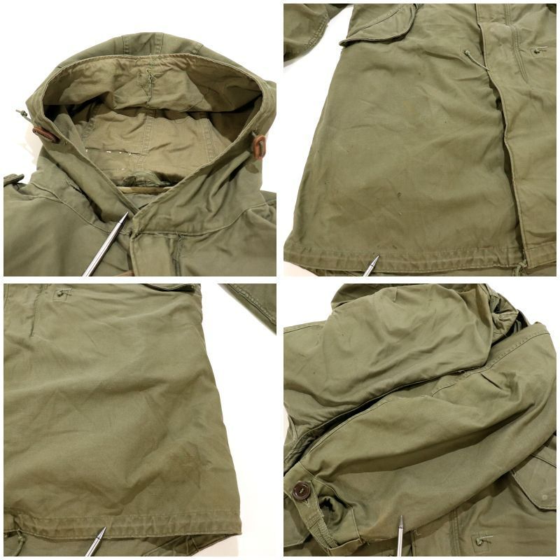 50s vintage U.S.ARMY M-51 ライナー付き フィッシュテールパーカー