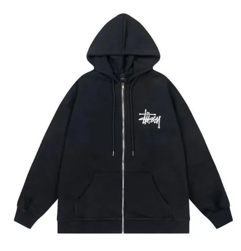 STUSSY ステューシー ベーシック ジップパーカー BASIC STUSSY 4カラー選択可能 - メルカリ