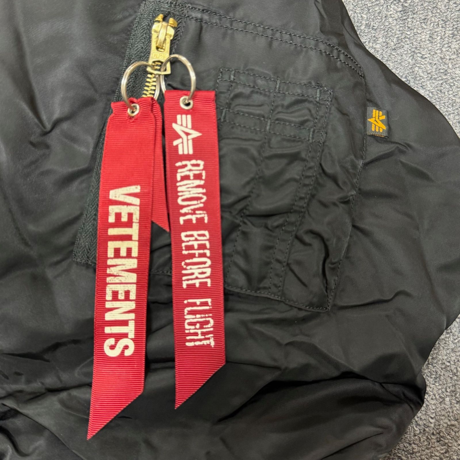 VETEMENTS × ALPHAINDUSTRIES 17SS リバーシブルオーバーサイズ VETEMENTS × ALPHAINDUSTRIES 17SS リバーシブルオーバーサイズ