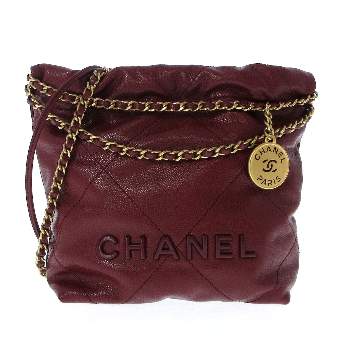 CHANEL(シャネル) ショルダーバッグ レディース美品 CHANEL 22 ミニ ...