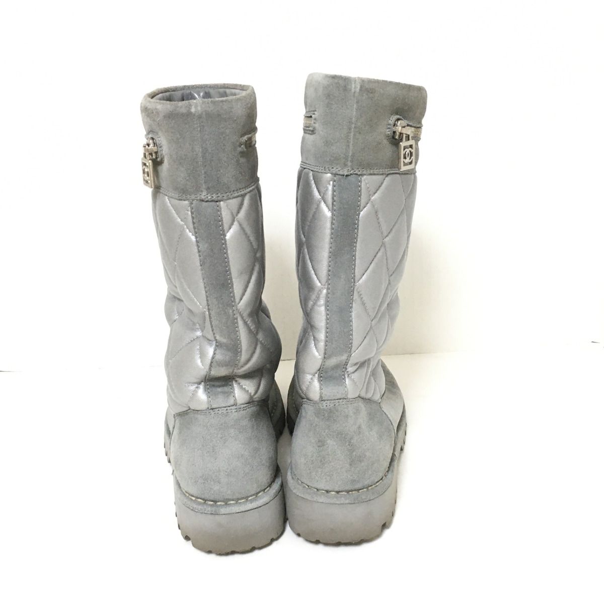 CHANEL(シャネル) ロングブーツ 37 1/2 レディース - G26537
