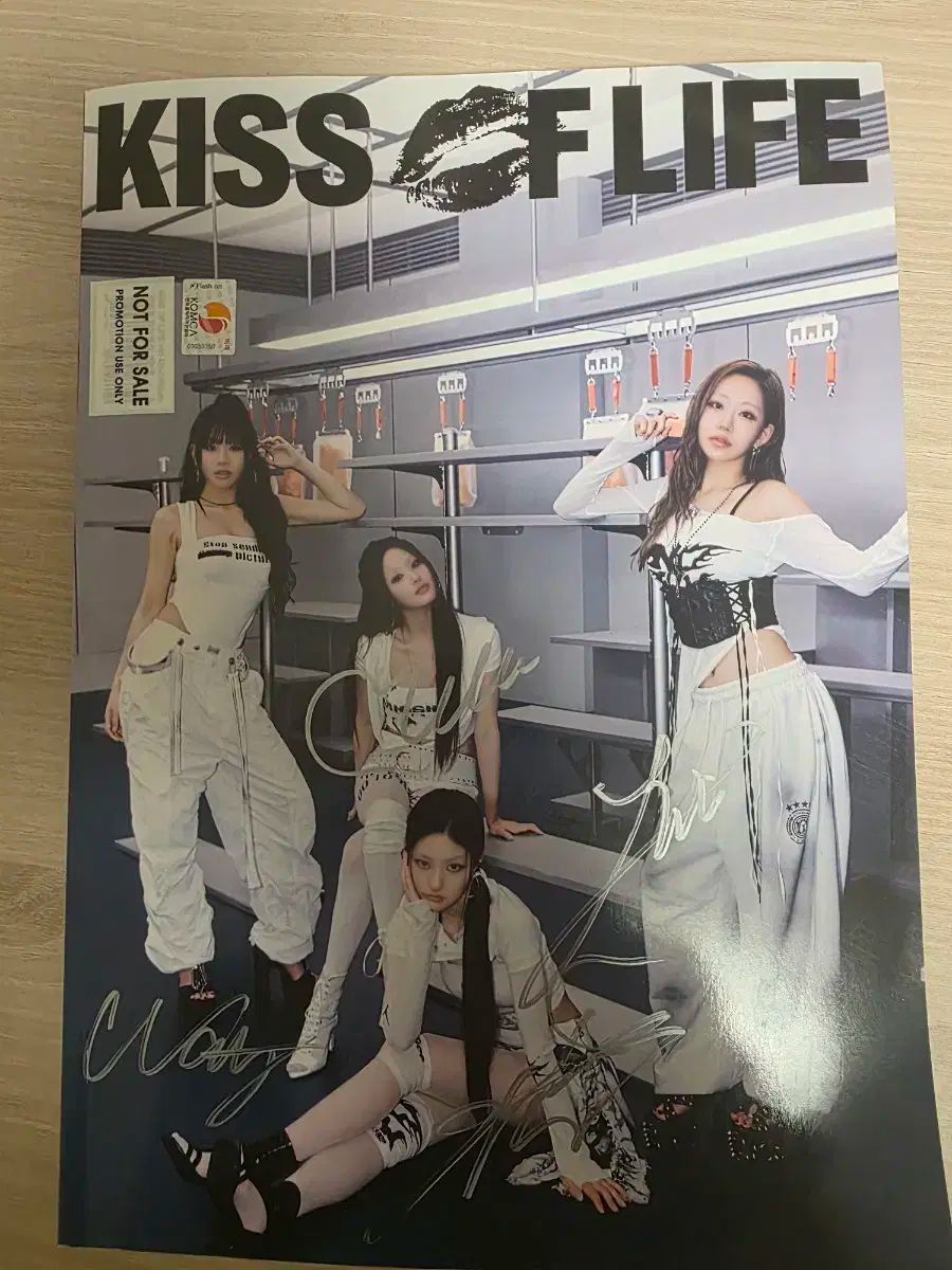 KISS OF LIFE(キスオブライフ・KIOF) サイン入り サイン アルバム KISS