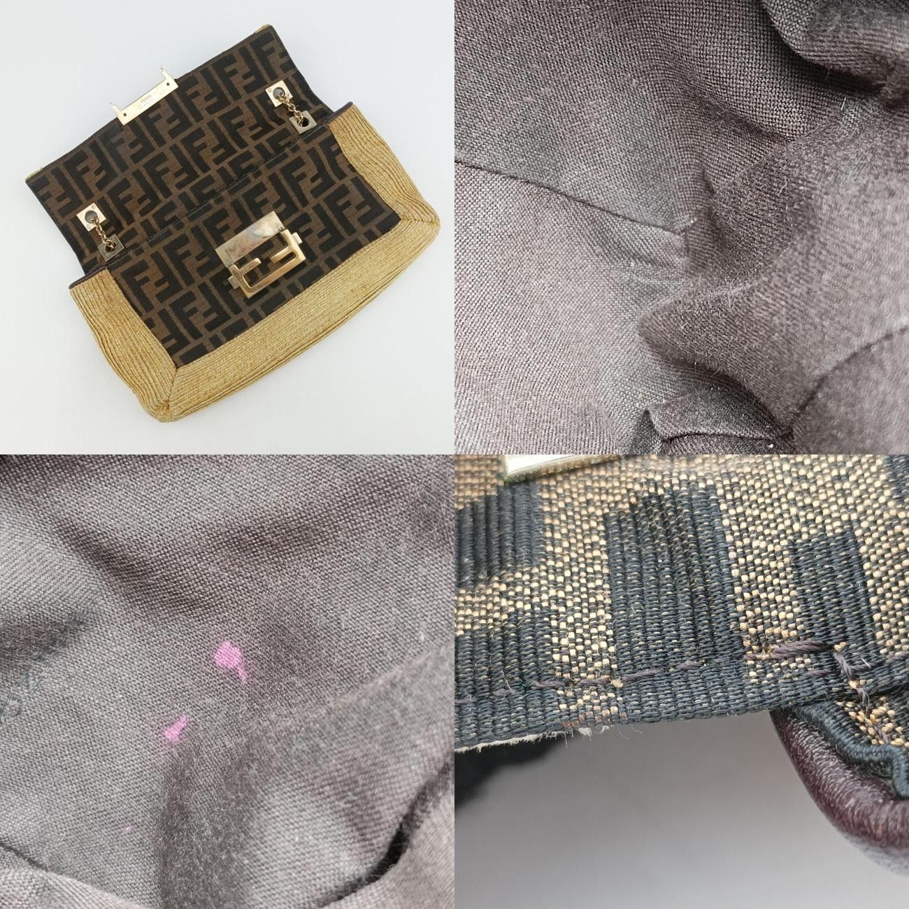 マキシバゲットベージュ×ブラウンキャンバス8BT1398BT139-FCP