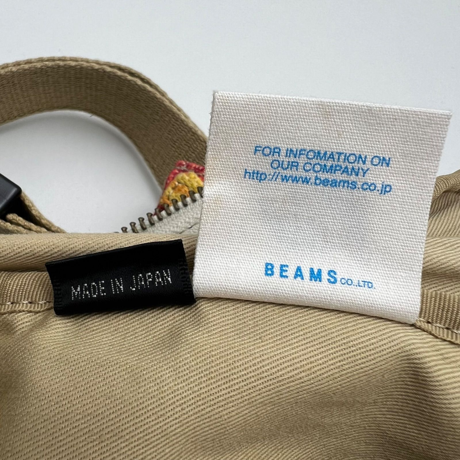 PORTER BEAMS artesania Guatemala fabric waist bag RARE ポーター