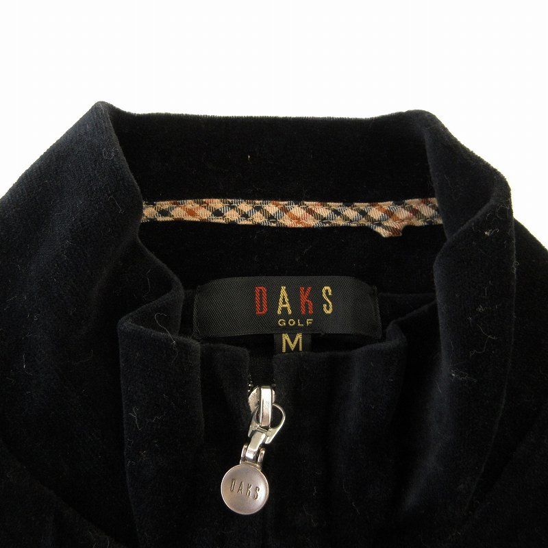 DAKS ベロア ジャケット DAKS LONDON ベロアフードジャケット