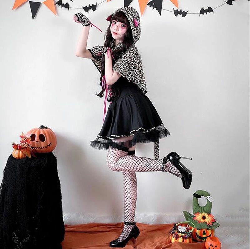 2024 新作 ハロウィン コスプレ 大人 猫 コスプレ しっぽ 3点セット ..., 画像サイズ:800x797