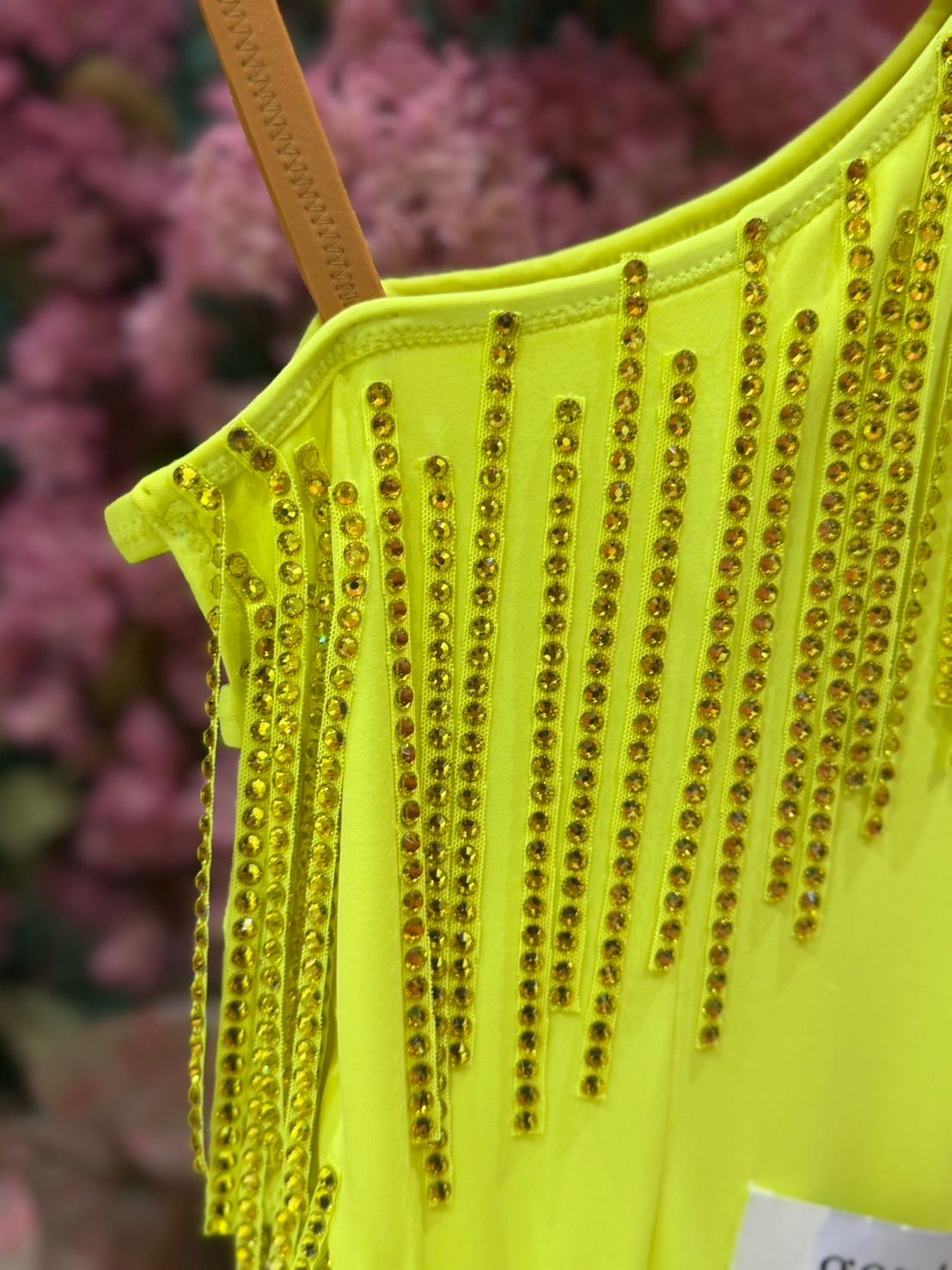 イエローラテンドレス サイズXS