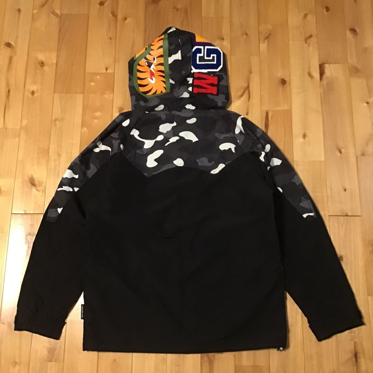 大人気 パーカー シャーク camo city hoodie BAPE jacket board snow 