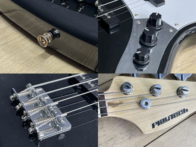 美品】楽器 弦楽器、ジャズベース 美品】Bacchus HWL-ALLBLACK