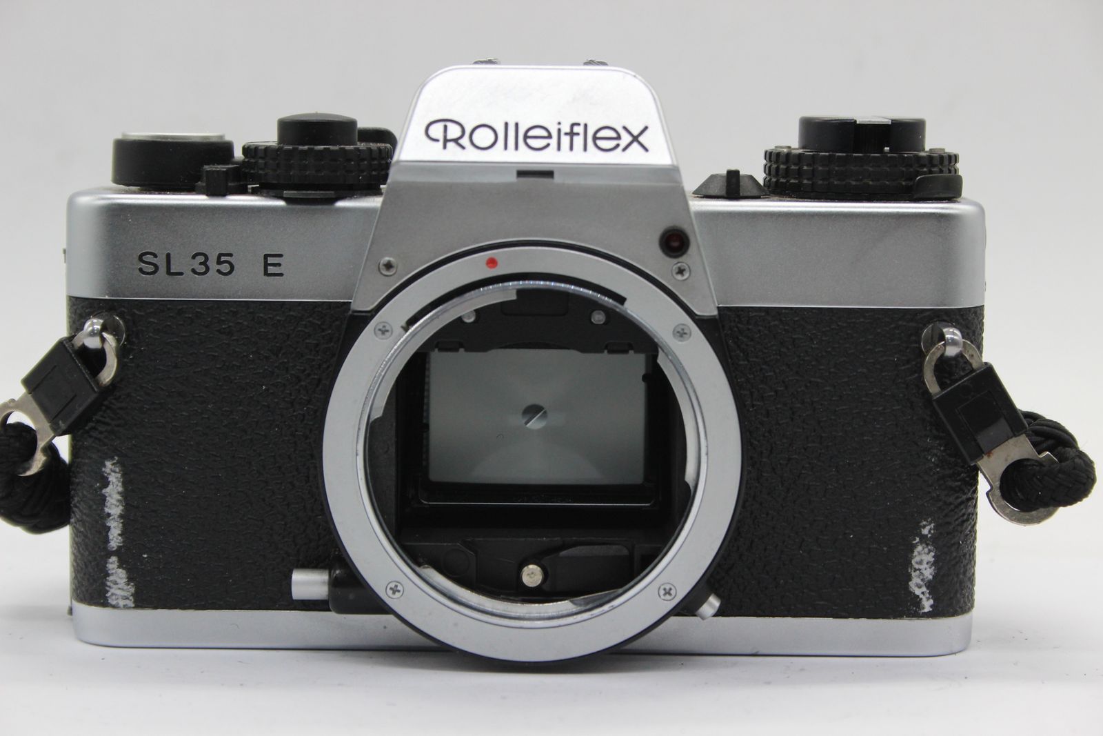 返品保証】 【元箱付き】 ローライ Rolleiflex SL35 E シルバー 